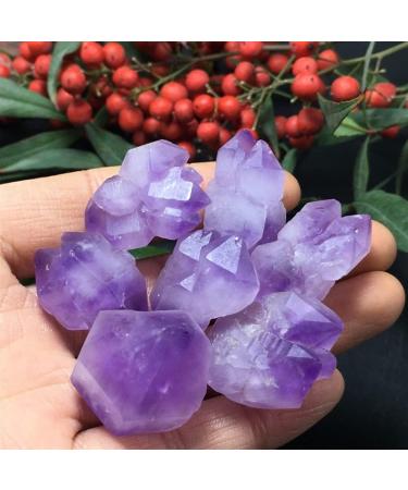 100g Natural Beautiful Large Grain Amethyst Quartz Crystal Specimen s - Buy Online on GoSupps.com