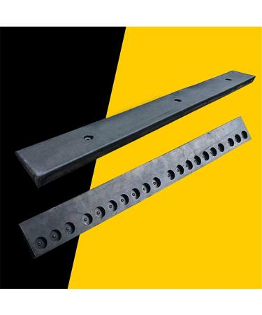 Large Kerb Ramps Heavy Steel Threshold ramps Car Threshold ramps Curb ramps Can be Used Under 3 tons Silver (100 * 8 * 2.5CM) - Buy Online on GoSupps.com