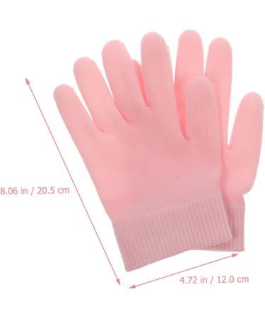 1 Pair Hand Moisturising Gloves Hand Exfoliating Gloves for Skin Care Dalmatian Ears Highly Elastic Gloves Cutlery Foot Moisturising Pink Hand - Buy Online on GoSupps.com