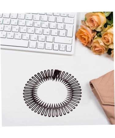 Full Circle Headband Stretch Hair Comb Headband Flexible Hair Accessories for Women Girl full circle headband - Buy Online on GoSupps.com