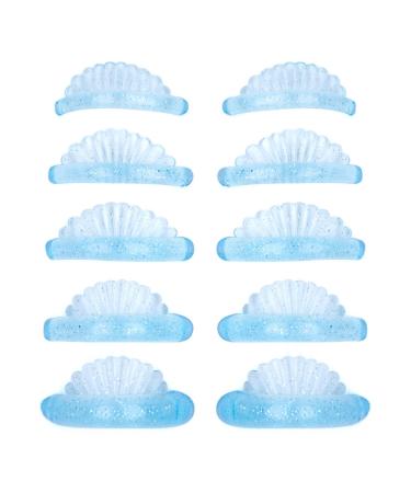 Lash Lift Pads Shield Eyelash Lift Pad Eyelash Perm Rod 5 Size Lifting Eyelash Up Rapidly and Super Curl Perming Eyelash at Home Easily Lash Lift Pads Brush Grafting Lash Lifting Rods