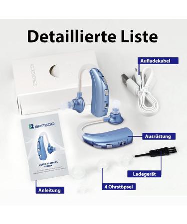 Buy Britzgo Smart Noise Cancellation Device - Long Lifespan Enhanced Communication (Blue) | International Shipping Available - Buy Online on GoSupps.com