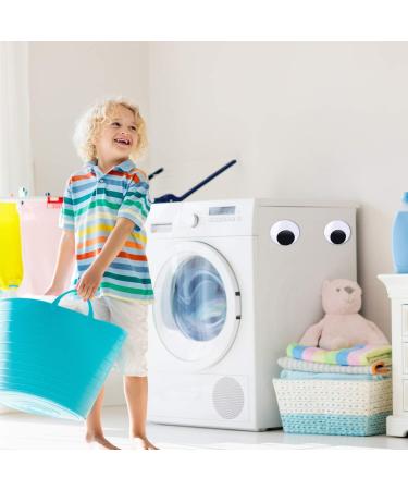 Sunmns 4 Inch Large Wiggle Eyes - Self Adhesive Craft Decorations (4 Pack) - Buy Online on GoSupps.com