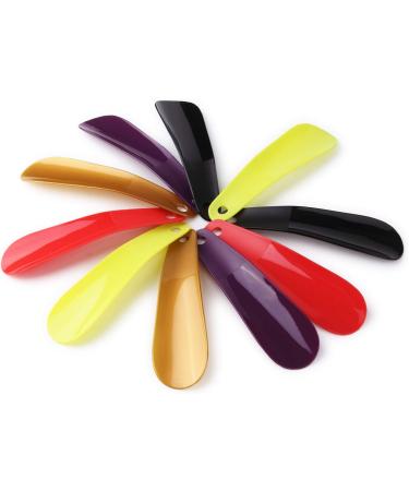 Arroyner 10Pcs Plastic Shoe Horn 6.3 - Travel Shoe Horn for Men, Women, and Kids - Random Color - Buy Online on GoSupps.com