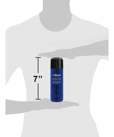 Raya Azulen Hand and Body Oil 8 oz | Natural Softening Oil for Hands Arms Legs & Body | Ideal Massage Oil for All Skin Types - Buy Online on GoSupps.com