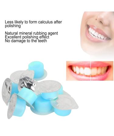 20pcs Professional Tooth Polish | Natural Teeth Whitening & Protection for Sensitive Teeth Oral Care (Blue) - Buy Online on GoSupps.com