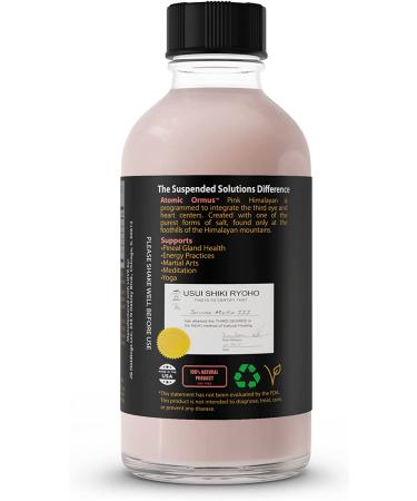 Suspended Solutions Atomic ORMUS 4oz Pink - Monoatomic Gold Memory Aid - Energetically Enhanced Rejuvenating Formula for Energy, Stamina, Vitality - Gold Platinum Iridium - Buy Online on GoSupps.com