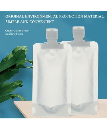 Portable Liquids Bottle - Pet Refillable Flat Pouch Travel Bottle Accessories 30ml/50ml/100ml Leak-Proof Traveling Size Empty Squeeze Bag for Lotion Shampoo Soap Liquid - Buy Online on GoSupps.com