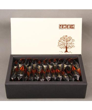 HQZM Yunnan Old Puer Tree Tea Old Puer Ripe Tea Old Puer Ripe Tea 125g 25 BagsBox Choice of Different Qualities - Buy Online on GoSupps.com