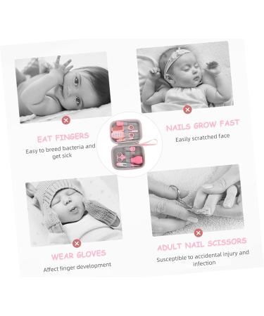 Baby Nursing Kit: Healeved 1 Set Babydoll Accessories for Health & Grooming - Pink Newborn Eva Care Nasal Aspirator & Pedicure Tool - 12.5X4X2.3CM - Buy Online on GoSupps.com