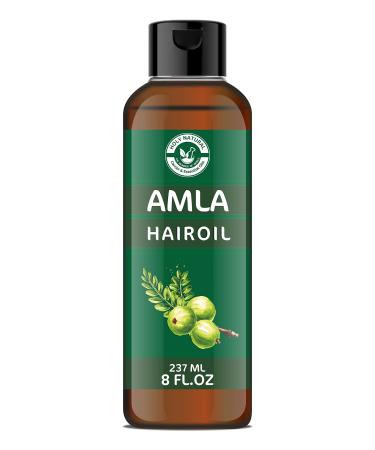 Amla Hair Oil/ Amalaki Hair Oil (8 Fl Oz / 237 Ml) Indian Gooseberry Hair oil I Richness in nutrients of Vitamins C I Grate for Dandruff Hair I Controls premature greying of hair I Give Black Shiny and Lustrous Hair