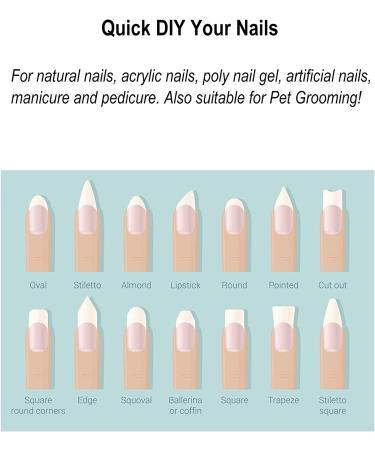 Sanluba 15PCS Acrylic Nail Files - Professional 100180 Grit Emery Boards for Gel & Natural Nails - Buy Online on GoSupps.com