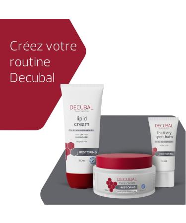 Decubal Restoring Lipid Cream | Intensive hydration for very dry and problematic skin | Clinically proven 24-hour hydration | 100ml - Buy Online on GoSupps.com