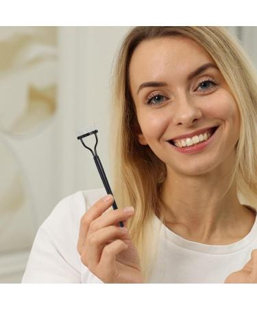 Eyelash Comb - Eye Lash Separator | Mascara Separator Tool | Eyelash Separator Mascara Applicator | Eyelash Definer Mascara Comb | Arc Designed Cosmetic Brushes Tool for Women BLACK - Buy Online on GoSupps.com