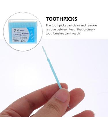 UPKOCH 2120 Pcs Double Head Interdental Brushes - Disposable Dental Soft Toothpicks for Effective Teeth Cleaning | International Shipping Available - Buy Online on GoSupps.com