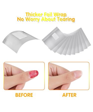 Buy Xinstroe 200 Pieces Nail Polish Remover Wraps Easy Gel Removal Foil Pads for Perfect Nails International Shipping Available - Buy Online on GoSupps.com
