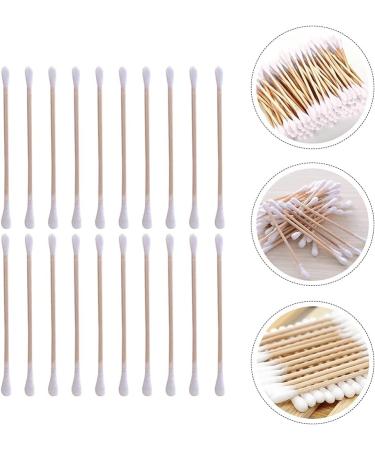 300pcs Double Tips Cotton Swabs - Perfect for Eye Shadow Makeup & Pet Ear Cleaning | Beauty Essentials - Buy Online on GoSupps.com