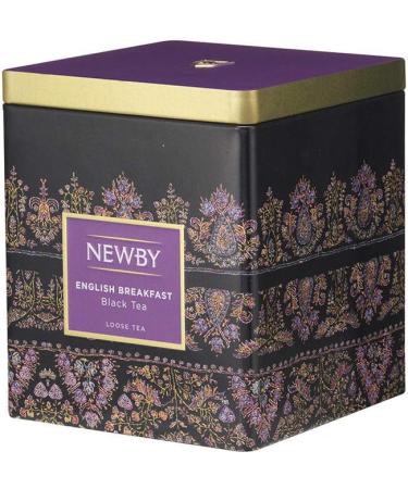 Newby Teas English Breakfast Classic Caddy 125 g - Buy Online on GoSupps.com