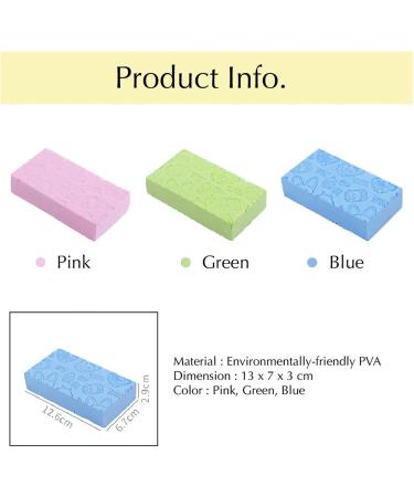 Gokame Ultra Soft Exfoliating Sponge - Asian Bath Sponge for Shower & Massage - Dead Skin Remover for Unisex (1PCS) - Buy Online on GoSupps.com