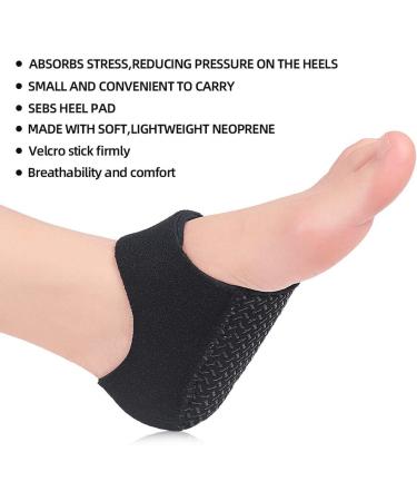 ZEPOHCK Heel Cushions - Plantar Fasciitis Heel Pads for Achilles Heel Pain Relief (Large) - Buy Online on GoSupps.com