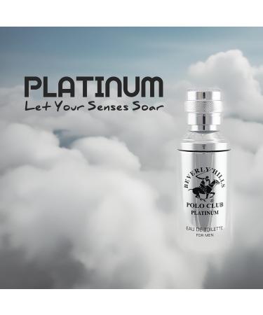 Beverly Hills Polo Club Cologne for Men Bonus Pack Designer Eau De Toilettes 3.4oz + 0.5oz 2 count (Platinum) - Buy Online on GoSupps.com