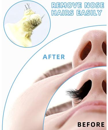 Nose Wax Kit Nose Wax Kit for Men and Women 100g Nose Hair Wax 20 Applicators Safe Tip Safe Fast Hair Wax for Nose Pai - Buy Online on GoSupps.com