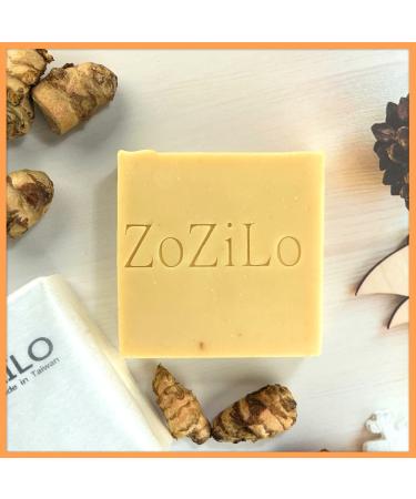 Soap - Ginger Extract - Shea Butter Soap - Olive Oil Soap - Ginger oil Tea Tree oil Soap - Palm Oil Free - Handmade Soap - 4.6 oz