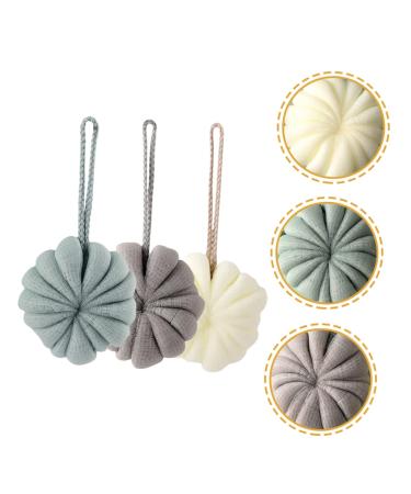 Buy Mikinona 3pcs Bath Ball Towel Set - Essential Bathing Accessories for Men & Women | Body Wash & Lotion Applicator | Travel Shower Gel Towels Online - Buy Online on GoSupps.com