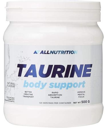 All-Nutrition Taurine Body Support Taurin-Amino acid with vitamin C supports the growth of muscle mass antioxidant and antiqueatabolic properties reduces fatigue 500 g 500g