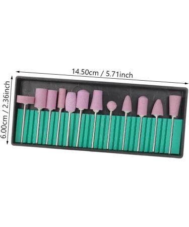 Beaupretty Faux Nails 12 1 round cones grinding nail drill bits manicure tool cuticle bit for nail drill nail grinding head nails drill bits nail drill tool manicure drill bits set electric - Buy Online on GoSupps.com