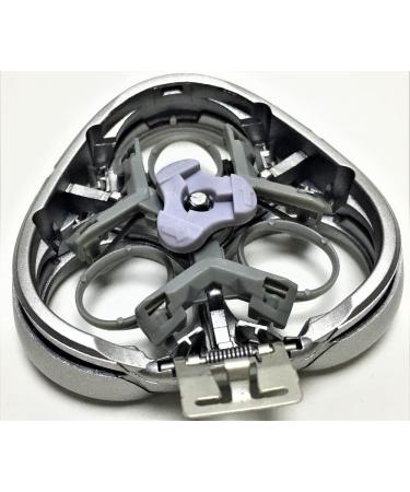  Shaving Heads Razor Head Holder+Blade Frame Compatible with for Philips Norelco HQ8880 HQ8882 HQ8885 HQ8883 HQ8882 HQ8885 HQ8870 Shaver Cutter Plate Easy to Replace  - Buy Online on GoSupps.com