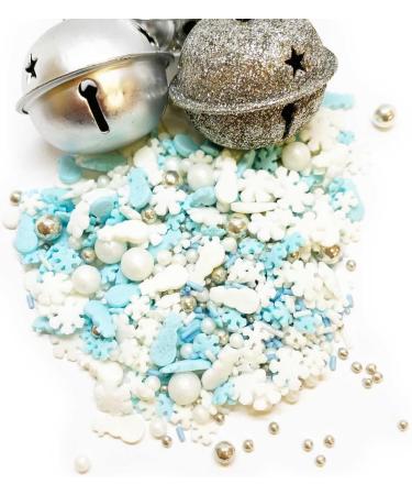 Sprinkletti - Christmas cake decorations 3 x 30g. A beautiful collection of Christmas sprinkle mixes perfect for decorating all your cakes & bakes. Ho Ho Ho! Jingle & Frosty Sprinkletti. - Buy Online on GoSupps.com