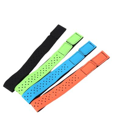 AuntYou 4 Pack Heart Rate Monitor Replacement Wristband Adjustable Universal Sport Size M