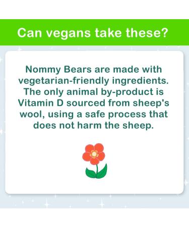 Nommy Bears Multivitamin Gelatin-Free Gummies for Kids - 3 Delicious Flavors, 11 Essentials, Gluten-Free & Halal Certified - Vegetarian & Mommy Approved - Buy Online on GoSupps.com
