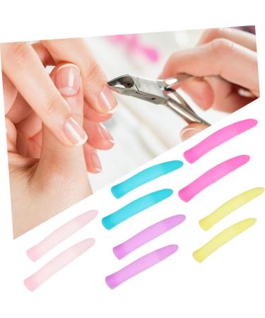 POPETPOP 5 Pairs Cuticle Nipper Handle Sleeve Trimmer Handle Cover Cuticle Handle Cover Embroidery Silicone Handle Nail Art Tool Nail Tools Nail Clippers Manicure Silica Gel - Buy Online on GoSupps.com