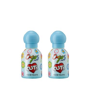 O.ops Eau De Toilette - Cute | Exotic Aromatic Floral Scent | Long Lasting Fragrance & Day Long Freshness | Daily Use Perfume For Girls & Women | 50ml | Pack of 2
