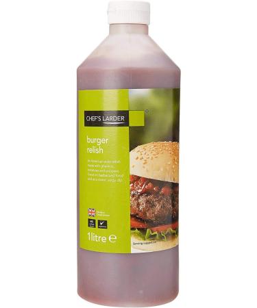 Chefs Larder Koch Larder Burger Relish Burger 1 l