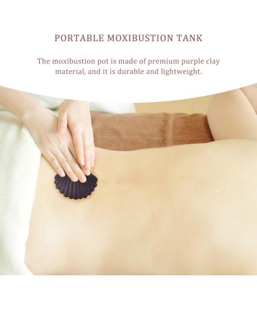 CliSpeed 2 STK Moxibustion Pot - Long-lasting MOXA Rod Burner & Health Facial Tool - Moxa Stick Holder & Matte - Enhance Wellness - Buy Online on GoSupps.com