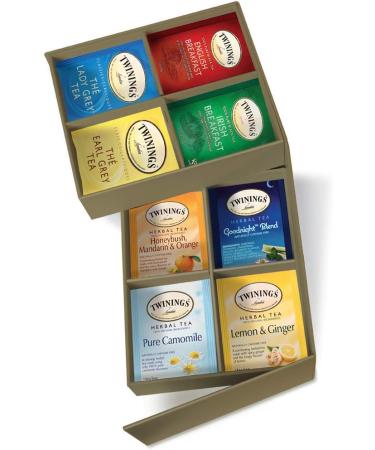 Twinings Tea Classics Sampler Gift Box | Exquisitely Curated Variety Collection | 40 Count Tea Bags | Enjoy Hot or Iced - Buy Online on GoSupps.com
