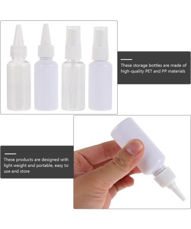 Healifty 4pcs Plastic Travel Containers for Ear Wax Remover - Squeeze Bottles & Spray Bottles - Buy Online on GoSupps.com