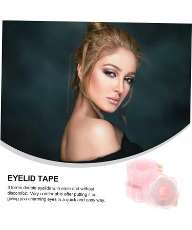 minkissy 12 Rolls Lace Double Eyelid Sticker Eye Makeup Lifting Belt Droopy Eyelid Tape Strip Eye Lifter Tape Adhesive Eye Lift Tape Adhesive Eye Lift Strips Cover up Web Text - Buy Online on GoSupps.com