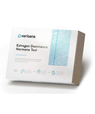Estradiol & Progesterone (E2 & Pg) Female Hormone Test | Saliva Hormone Test Kit for Women | Diagnose Estrogen Dominance Progesterone Deficiencies PMS etc. | Verisana