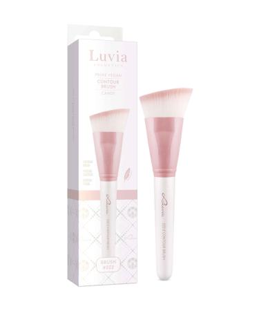 Luvia Professional Makeup Brush Contour Make-Up Brush Angled Brush Vegan Cosmetic Brush 222 // Contour Brush - Candy