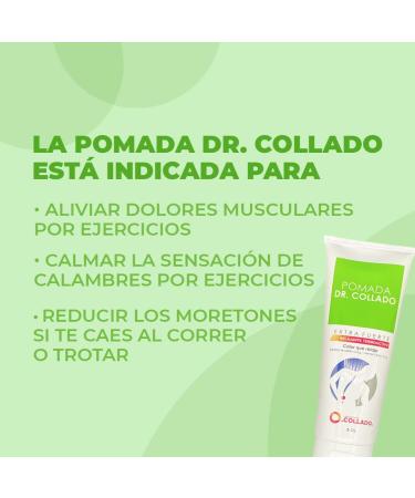 Buy Pomada Dr Collado Extra Strong Relaxing Thermoactive 8 Oz - Fast International Shipping - Buy Online on GoSupps.com