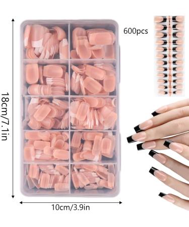 AJTUTUS/Box French Tip False s Press On False s Full Cover Stick On Ballerinas Artificial s - Buy Online on GoSupps.com
