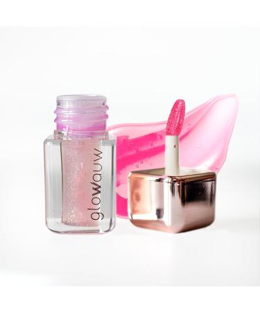 Strawberry Lip Oil: Hydrating High-shine Vegan Cruelty-Free Tinted & Nourishing