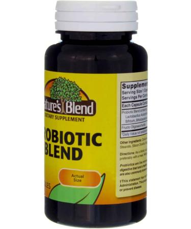 Nature's Blend Probiotic Blend 100 Capsules (Pack of 2) - Buy Online on GoSupps.com