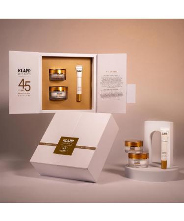KLAPP Cosmetics KLAPP Iconic Box A Classic 50 ml cream 15 ml eye care cream 20 ml emulsion booster - Buy Online on GoSupps.com