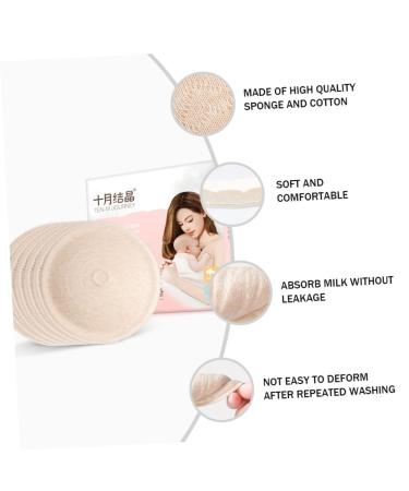 Buy Leakproof Breast Pads - 6pcs Maternity Nursing Pads | Soft Disposable 100% Cotton for Feeding | International Shipping - Buy Online on GoSupps.com