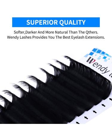 20-25mm Mixed Tray Classic Lash Extensions - CD Curl 0.07mm Individual Eyelashes Supplies - Buy Online on GoSupps.com
